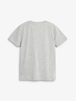 Marl gris - T-shirt Manches courtes (3-16ans)