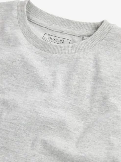 Marl gris - T-shirt Manches courtes (3-16ans)