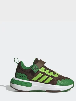 Marron - adidas Baskets Minecraft Pro Dentelle élastique enfant