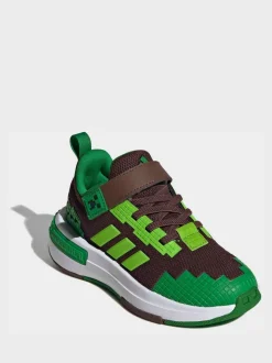 Marron - adidas Baskets Minecraft Pro Dentelle élastique enfant