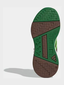 Marron - adidas Baskets Minecraft Pro Dentelle élastique enfant