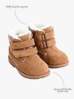 Marron - Bottes JoJo Maman Bébé en cuir