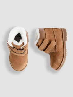 Marron - Bottes JoJo Maman Bébé en cuir