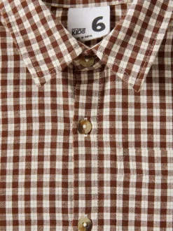 Marron - Chemise de skate à manches longues Cotton On Carter