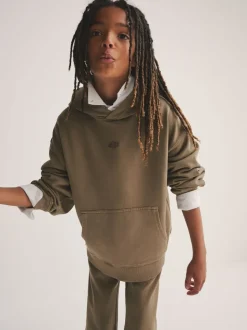 Marron - Ensemble Superdry sweat et short