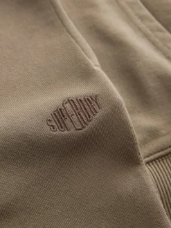 Marron - Ensemble Superdry sweat et short