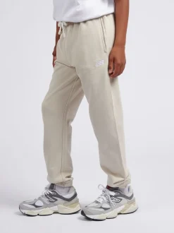 Marron - Jogging New Balance French terry à petit logo