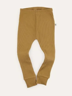 Marron - KIDLY By MORI pyjama stretch côtelé doux 100% coton