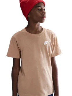 Marron - Nike Club T-Shirt