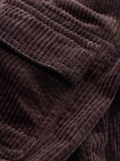 Marron - Pantalon cargo en velours côtelé (3mths-7yrs)