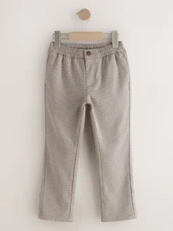 Marron - Pantalon tissé élégant (3-16ans)