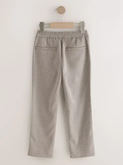 Marron - Pantalon tissé élégant (3-16ans)