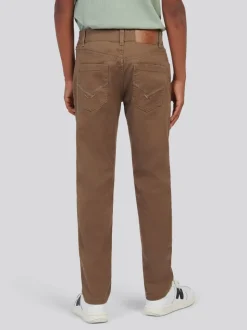 Marron - Pantalons U.S. Polo Assn Core à 5 poches