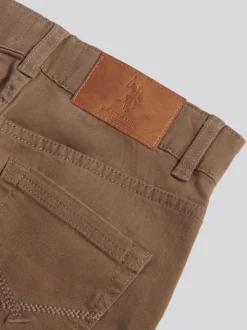 Marron - Pantalons U.S. Polo Assn Core à 5 poches