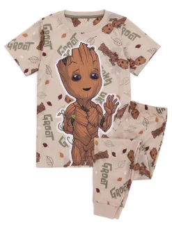 Marron - Pyjama Vanilla Underground long