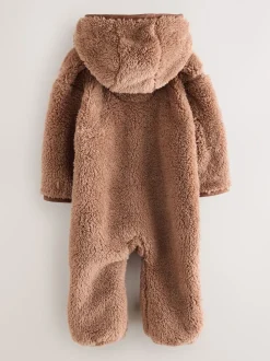 Marron - Superdry Teddy Combinaison en polaire
