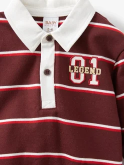 Marron - T-shirt polo Cotton On Gabe Rugby