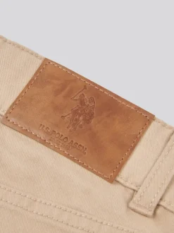 Marron - U.S. Polo Assn. Pantalon Core 5 poches