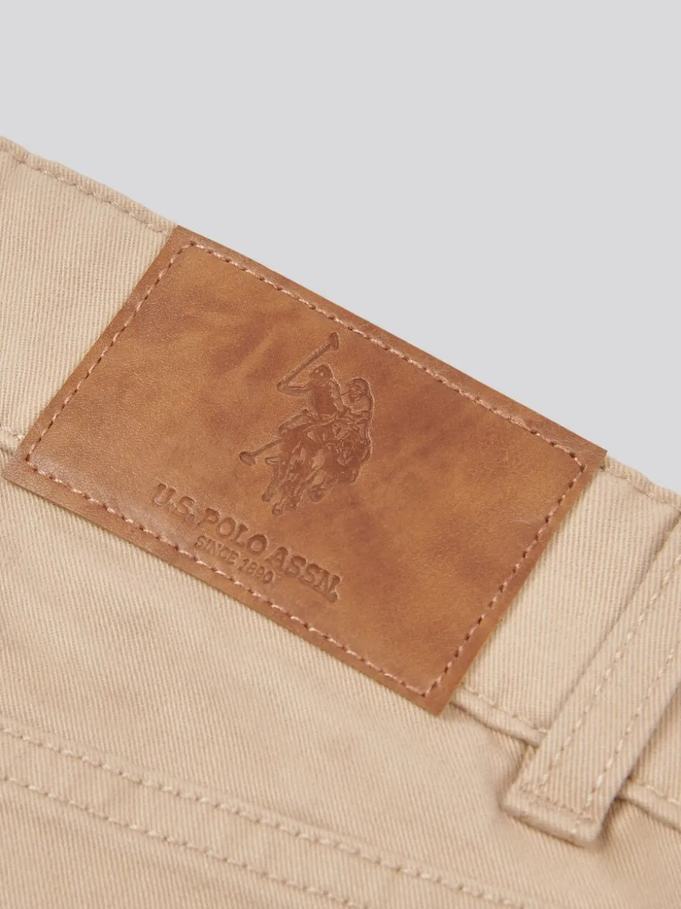 Marron - U.S. Polo Assn. Pantalon Core 5 poches