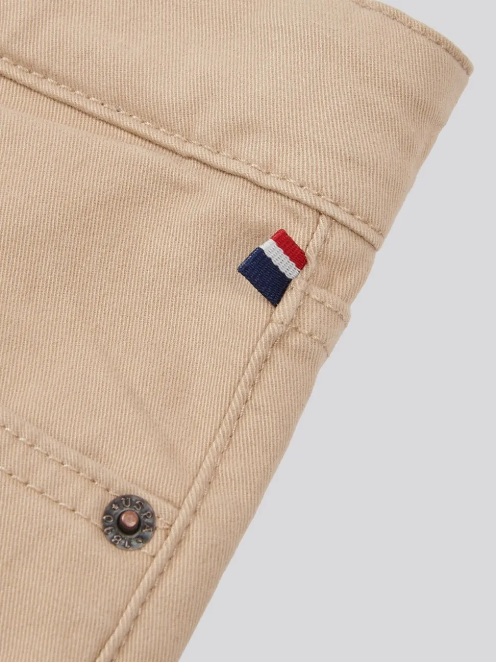Marron - U.S. Polo Assn. Pantalon Core 5 poches