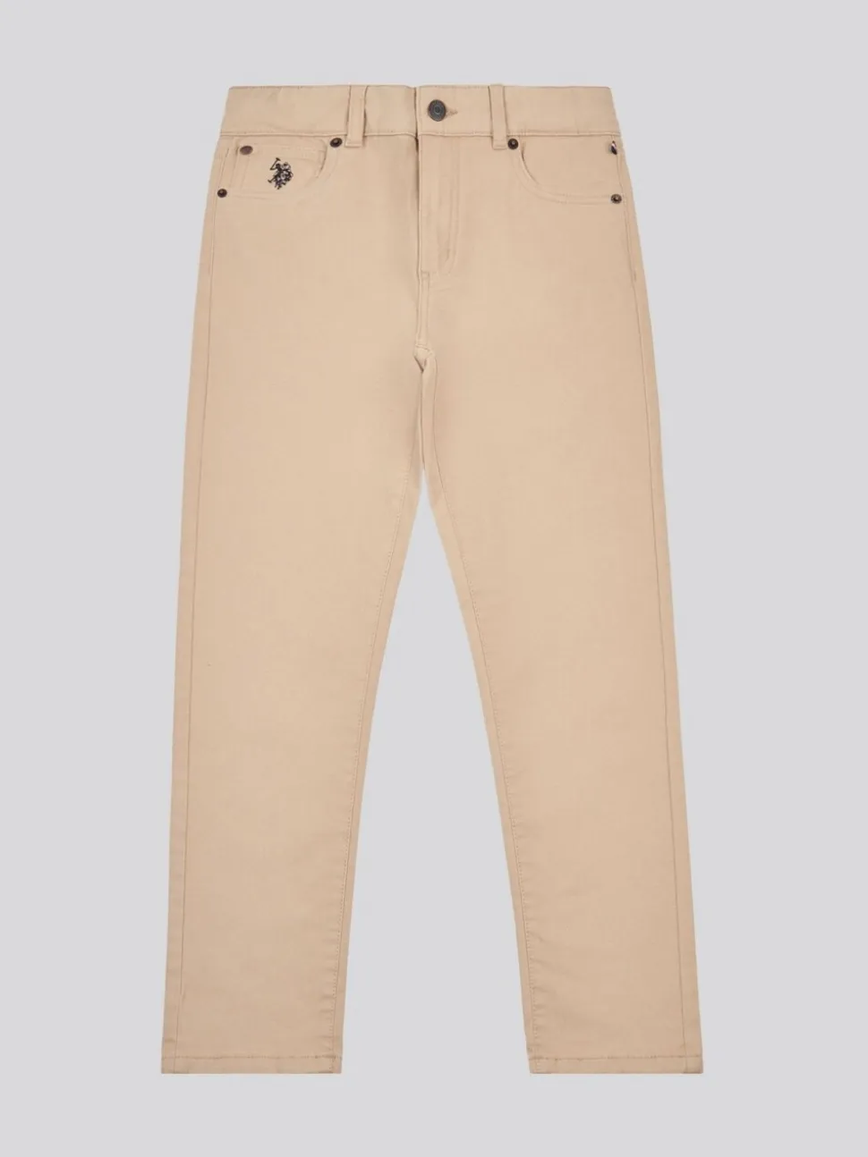 Marron - U.S. Polo Assn. Pantalon Core 5 poches