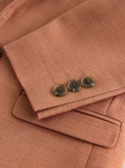 Marron café - Veste de costume (3-16ans)