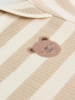 Marron chocolat - Bébé Manches courtes Bodysuits 5 Pack