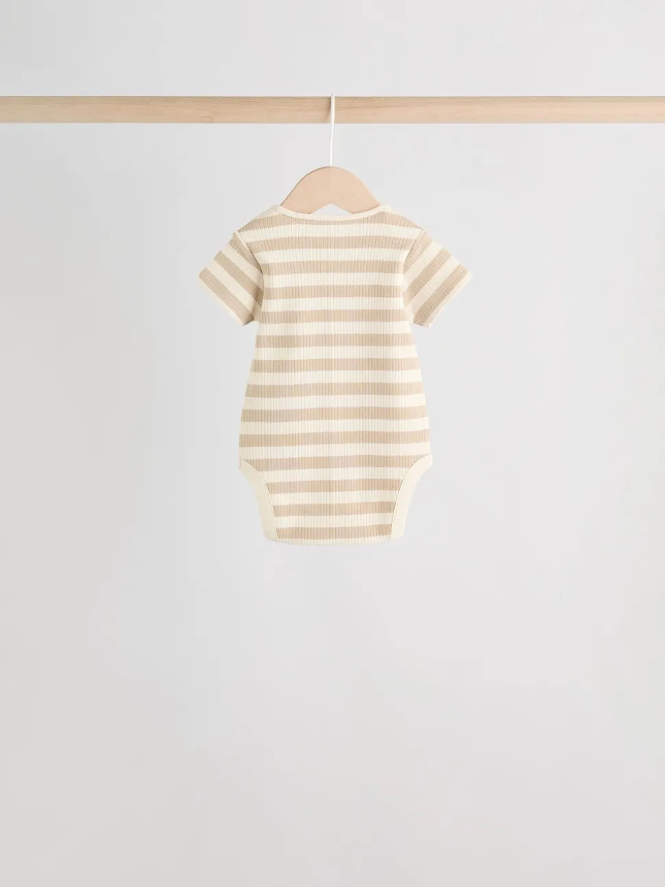 Marron chocolat - Bébé Manches courtes Bodysuits 5 Pack