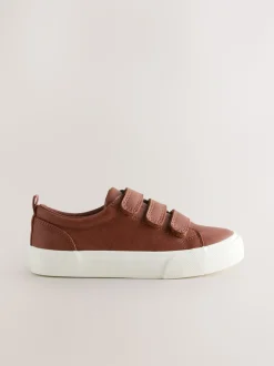 Marron fauve - Fermeture par contact Chic et décontracté Trainers