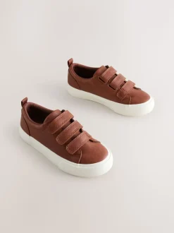Marron fauve - Fermeture par contact Chic et décontracté Trainers