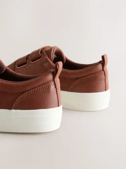 Marron fauve - Fermeture par contact Chic et décontracté Trainers