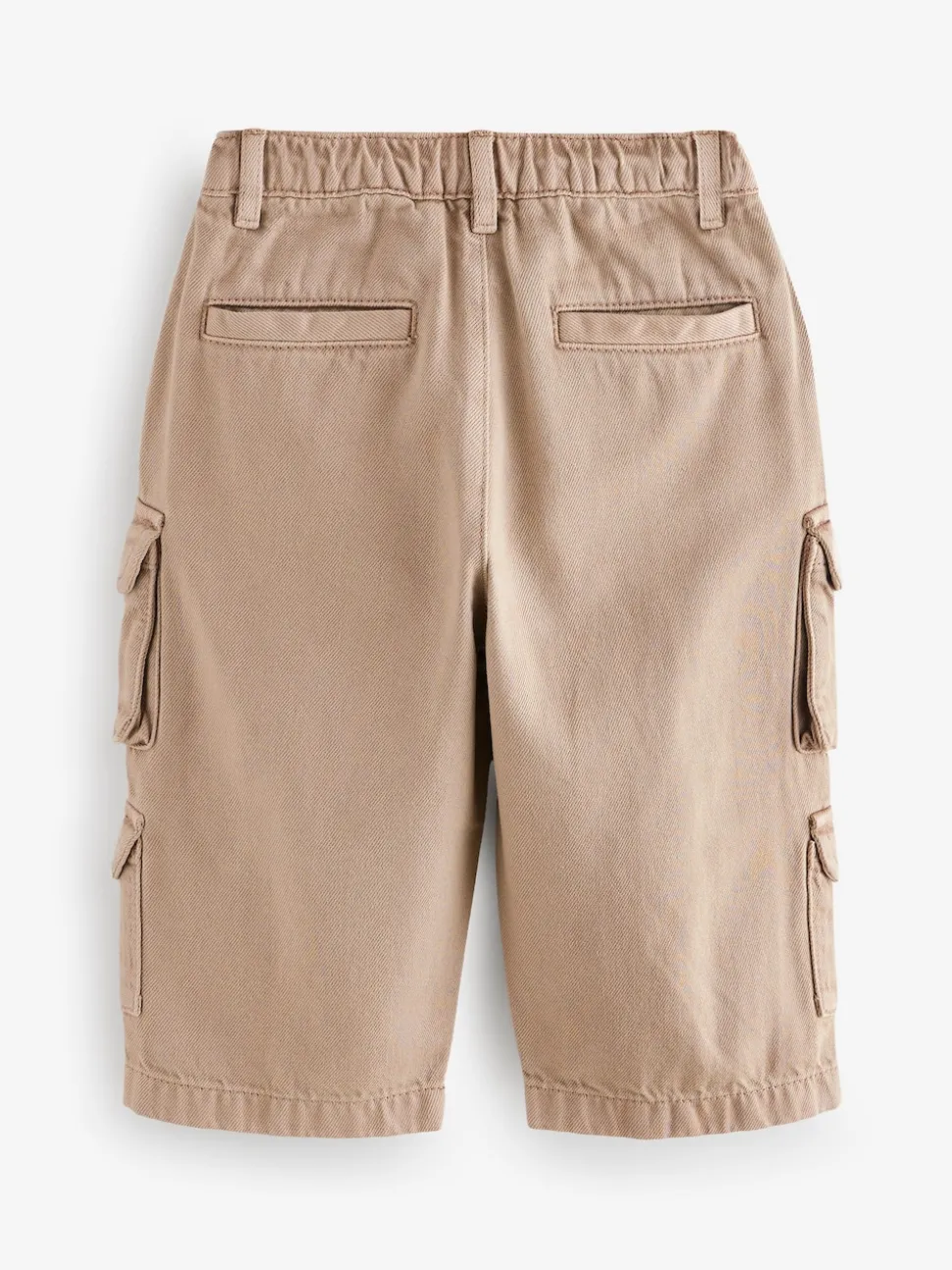 Marron fauve - Jean pantalon cargo 100% coton (3mois-7ans)