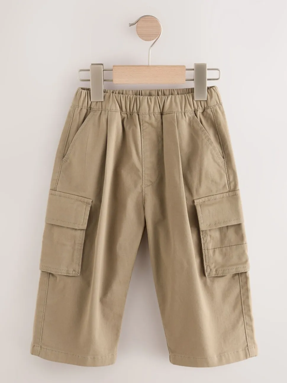 Marron fauve - Pantalon cargo (3mths-7yrs)