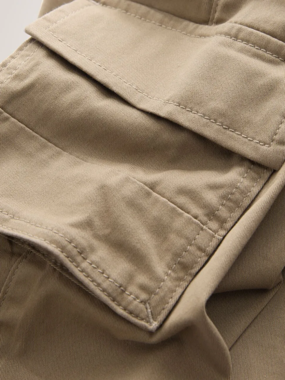 Marron fauve - Pantalon cargo (3mths-7yrs)