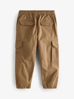 Marron fauve - Pantalon cargo (3-16ans)