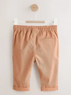 Marron fauve - Pantalon chino bébé (0mois-2ans)