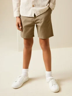 Marron fauve - Short Chino (3-16ans)