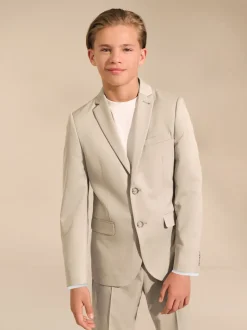 Marron fauve - Veste de costume (12mths-16yrs)