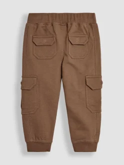 Marron fauve et chiné naturel - LotJojo Maman Bébé Cargos % Cotton Survêtement 100 2