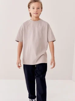 Marron naturel - T-shirt Manches courtes (3-16ans)