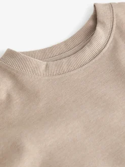 Marron naturel - T-shirt Manches courtes (3-16ans)