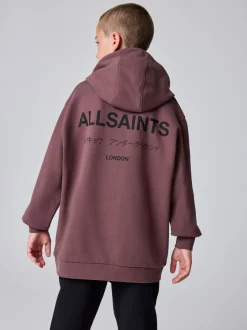Marron noisette - SmallSaints Oversized Underground Pullover Sweat-shirt à capuche