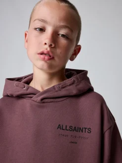 Marron noisette - SmallSaints Oversized Underground Pullover Sweat-shirt à capuche