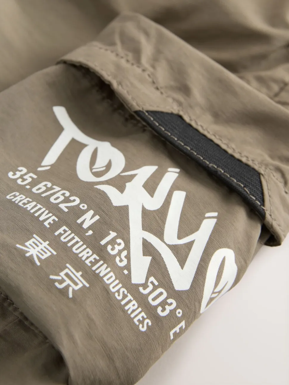 Marron taupe - Pantalon cargo à poche (3mois7ans)