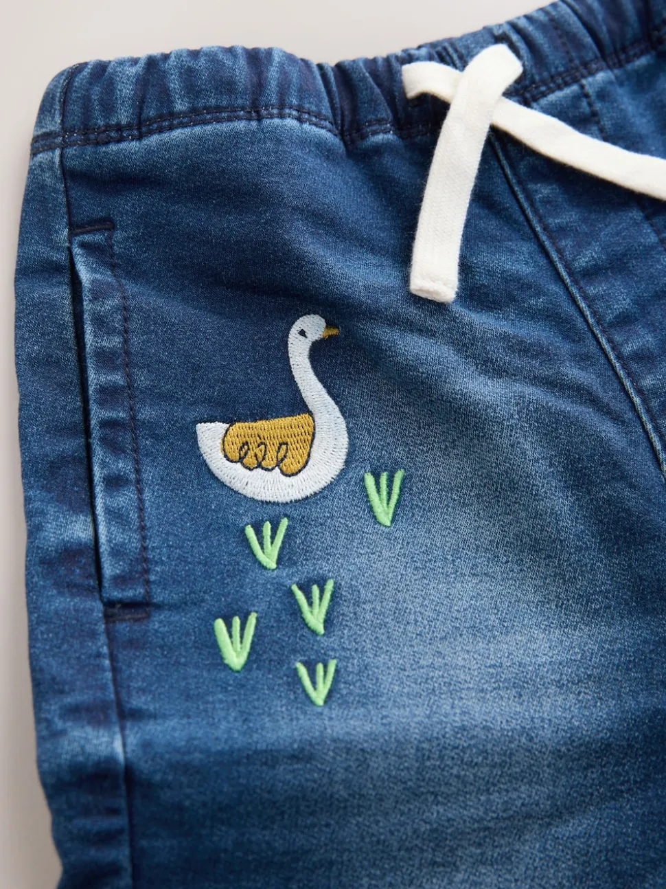 Mi-Bleu Farm Character - Jean à enfiler (3mois à7ans)