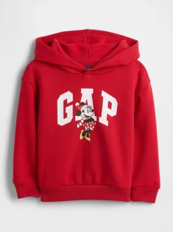 Minnie Mouse™ rouge - Sweat à capuche Gap Disney Noël (6mois-5ans)