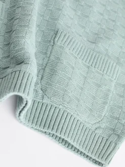 Minéral - Ensemble bébé pull et legging en tricot texturé 100 % coton (0mois -3ans)