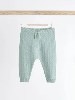 Minéral - Ensemble bébé pull et legging en tricot texturé 100 % coton (0mois -3ans)