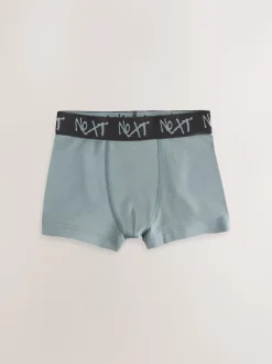Minéral multicolore avec ceinture noire - Lot de 7 boxers (2-16ans)
