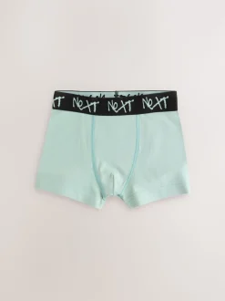 Minéral multicolore avec ceinture noire - Lot de 7 boxers (2-16ans)